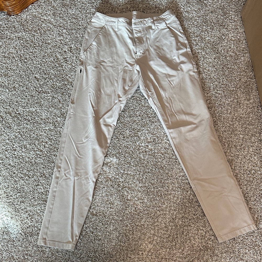 BYLT Basics Men's Light Khaki Chino Pants